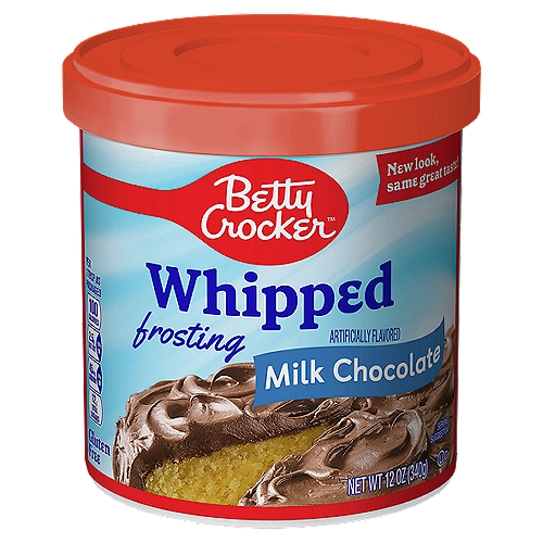 alligevel enkelt Bløde fødder Betty Crocker Whipped Milk Chocolate Frosting, 12 oz