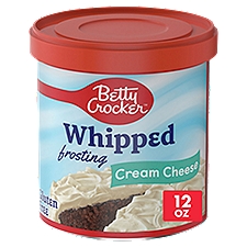 Betty Crocker Cream Cheese Whipped Frosting, 12 oz, 12 Ounce
