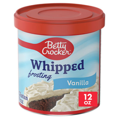 Betty Crocker Vanilla Whipped Frosting, 12 oz