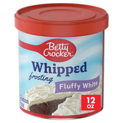 Betty Crocker Fluffy White Whipped Frosting, 12 oz ShopRite