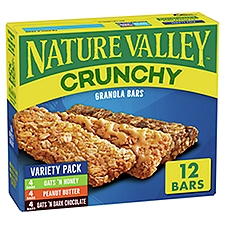 Nature Valley Crunchy Granola Bars Variety Pack, 1.49 oz, 6 count, 8.94 Ounce
