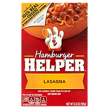 Hamburger Helper Lasagna Pasta, 6.9 oz, 6.9 Ounce