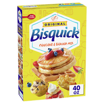 Betty Crocker Bisquick Original Pancake & Baking Mix, 40 oz