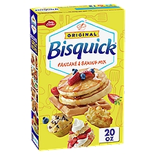 Betty Crocker Bisquick Original Pancake & Baking Mix, 20 oz, 20 Ounce