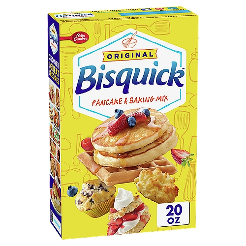 Betty Crocker Bisquick Original Pancake & Baking Mix, 20 oz