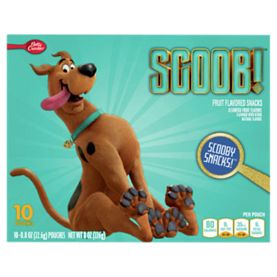 Betty Crocker™ Fruit Flavored Snacks Scooby Doo 