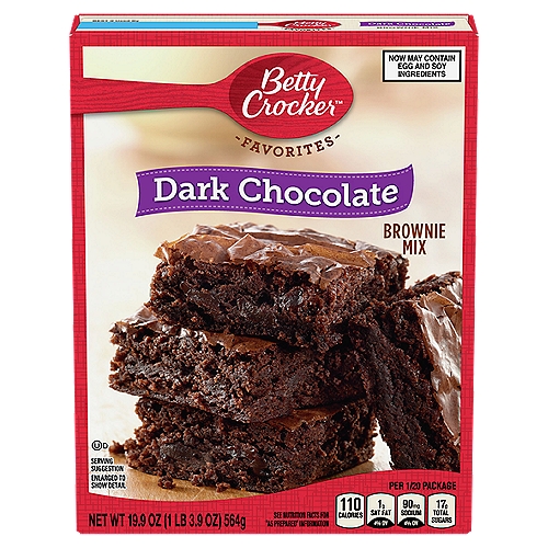 Betty Crocker Favorites Dark Chocolate Brownie Mix, 19.9 oz