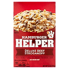 Betty Crocker Deluxe Beef Stroganoff Hamburger Helper, 5.5 Ounce