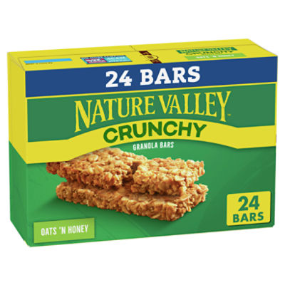 Nature Valley Crunchy Oats 'n Honey Granola Bars, 1.49 oz, 12 count, 17.8 Ounce