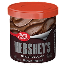 Betty Crocker Hershey's Milk Chocolate Premium, Frosting, 16 Ounce
