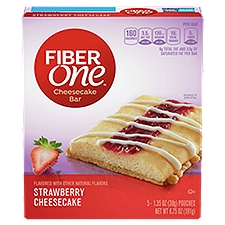 Fiber One Strawberry, Cheesecake Bar, 6.75 Ounce