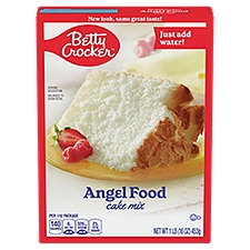 Betty Crocker Angel Food, Cake Mix, 16 Ounce