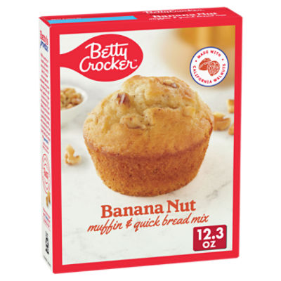 Betty Crocker Banana Nut Muffin & Quick Bread Mix, 12.3 oz
