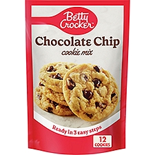 Betty Crocker Chocolate Chip Cookie Mix, 7.5 oz, 7.5 Ounce
