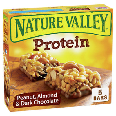 Nature Valley Protein Peanut & Chocolate Bar, 4 x 40g : Snacks