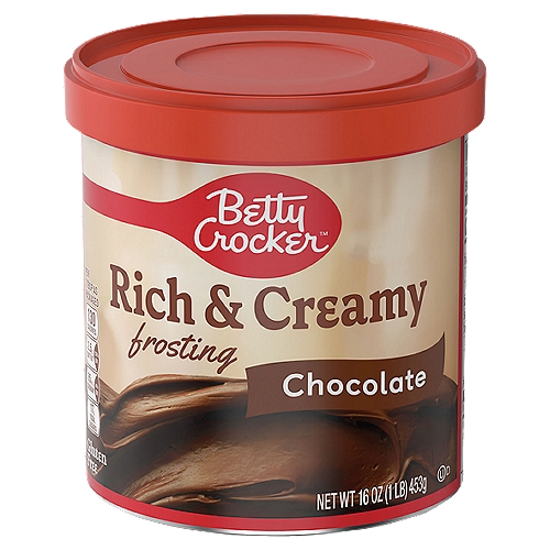 Betty Crocker Rich & Creamy Chocolate Frosting, 16 oz