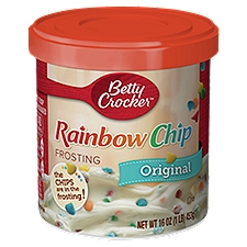 Betty Crocker Rainbow Chip Original Frosting, 16 oz