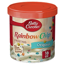 Betty Crocker Rainbow Chip Original Frosting, 16 oz