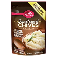 Betty Crocker Sour Cream & Chives, Mashed Potatoes, 4.7 Ounce