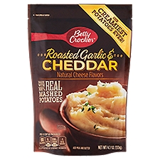 Betty Crocker Roasted Garlic & Cheddar Mashed Potatoes, 4.7 oz