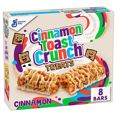 General Mills Cinnamon Toast Crunch Cinnamon Treats Bars, 0.85 oz, 8 count