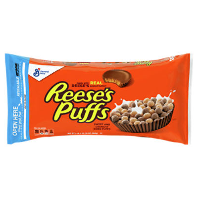 Save on General Mills Reese's Puffs Cereal Corn Puffs Peanut