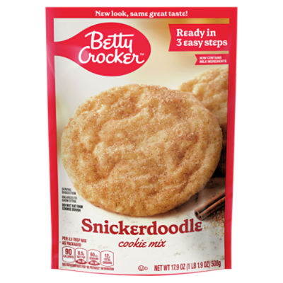 Betty Crocker Snickerdoodle, Cookie Mix