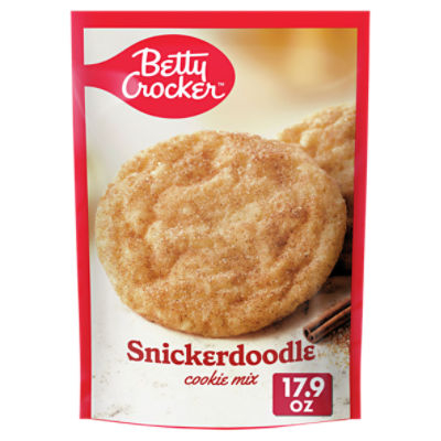 Betty Crocker Snickerdoodle Cookie Mix, 17.9 oz, 17.9 Ounce