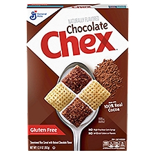 Chex Chocolate, Cereal, 12.8 Ounce
