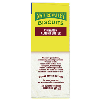 Nature Valley Cinnamon Almond Butter Biscuits - Shop Granola