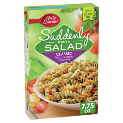 Betty Crocker Suddenly Pasta Salad Classic Pasta Salad Mix, 2.75 oz, 7.75 Ounce