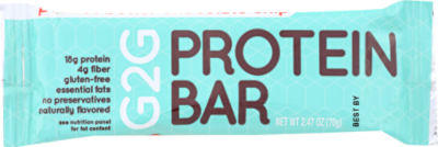 G2G Peanut Butter Chocolate Chip Protein Bar, 2.47 oz