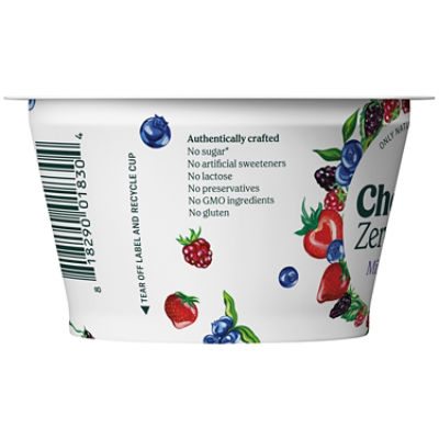 Chobani® Zero Sugar Mixed Berry Yogurt, 5.3 oz - Harris Teeter