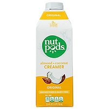 nutpods Original Almond + Coconut, Creamer, 25.4 Fluid ounce
