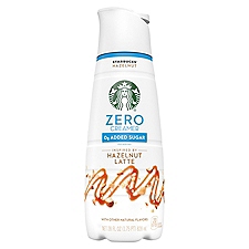 Starbucks Zero Sugar Added Hazelnut Latte, , 28 Fluid ounce