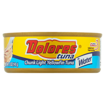 Dolores Chunk Light Yellowfin Tuna in Water, 5 oz