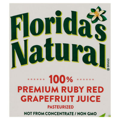 Florida's Natural 100% Premium Ruby Red Grapefruit Juice, 52 fl oz - Fairway