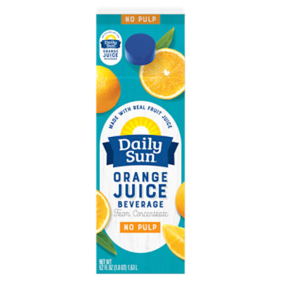 Daily Sun Orange Juice Beverage, 52 fl oz, 52 Fluid ounce