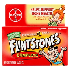 Flintstones Complete, Chewable Tablets, 60 Each