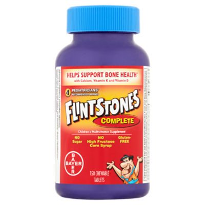 Flintstones Complete Children's Chewable Tablets, 150 count, 150 Each