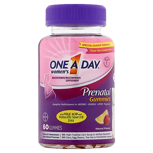One A Day Women's Prenatal Multivitamin/Multimineral Supplement, 60 count