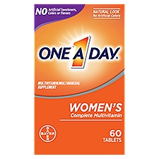 One A Day Tablets, Women's Complete Multivitamin, 60 Each