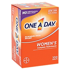 One A Day Tablets, Women's Complete Multivitamin, 100 Each