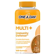 One A Day Multi+ Complete Multivitamin/Multimineral Supplement, 120 count, 120 Each