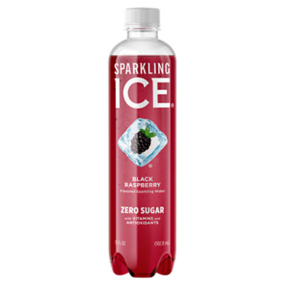 Sparkling Ice Black Raspberry Sparkling Water, 17 fl oz