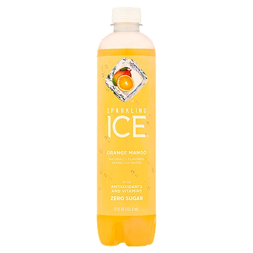 Sparkling Ice Orange Mango Sparkling Water, 17 fl oz