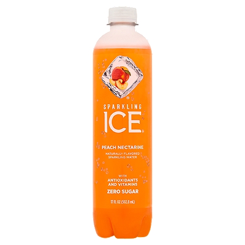 Sparkling Ice Peach Nectarine Sparkling Water, 17 fl oz