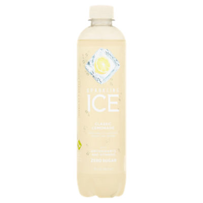 Sparkling Ice Classic Lemonade Flavored Sparkling Water, 17 fl oz