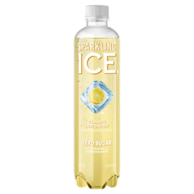 Sparkling Ice Classic Lemonade Sparkling Water, 17 fl oz