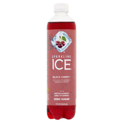 Sparkling Ice Black Cherry Flavored Sparkling Water, 17 fl oz